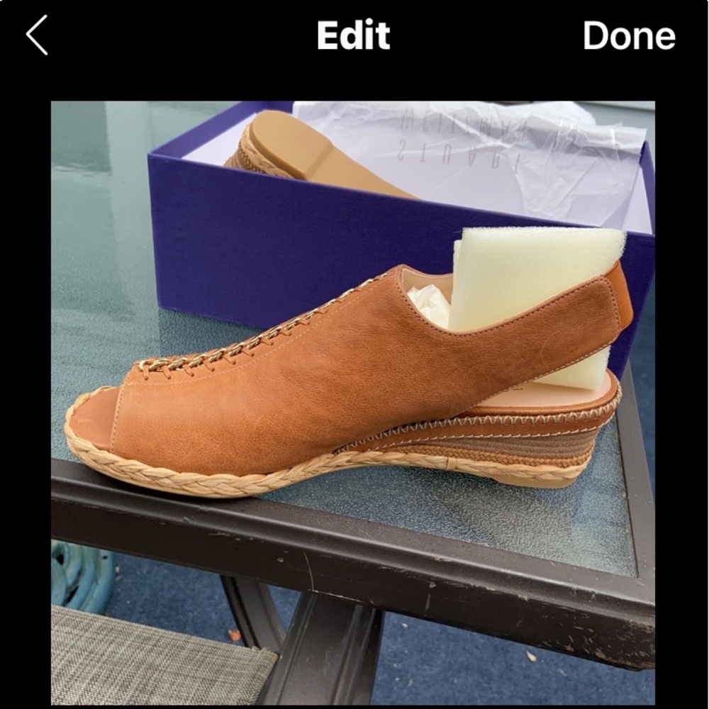 Stuart Weitzman 8.5 sandal. Paid $365. - Picture 1 of 7